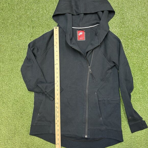 Nike Tech Fleece Zip Hoodie Blue Cape Woman's Small - Picture 7 of 8